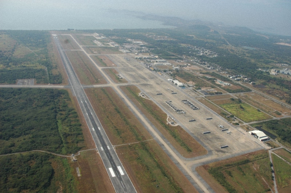 Toàn cảnh sân bay U-Tapao nhìn từ trên cao