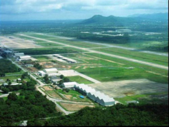 Sân bay quân sự U-Tapao nằm tại tỉnh Rayong, miền Trung của Thái Lan, cách thủ đô Bangkok gần 200 km.