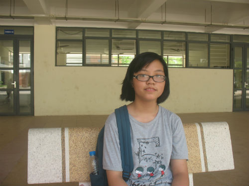 Nguyễn Mai Hương, lớp 11 Sinh, trường THPT Amsterdam