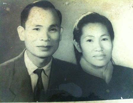 Vợ chồng Trung tướng Lê Khoa khi còn trẻ