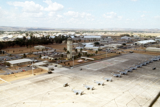 và căn cứ không quân cũ Clark Air Base chính là địa điểm thu hút sự quan tâm của quân đội Mỹ