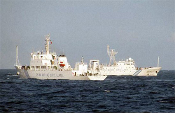 Theo đó, một đội tầu gồm 4 chiếc hải giám đã được điều động từ đảo Hải Nam đi vào biển Đông từ ngày 26/6/2012