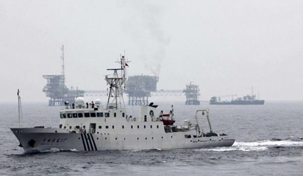 Trước đây đã rất nhiều lần tầu hải giám Trung Quốc tiến sát tới các mỏ dầu khí thuộc quyền quản lý của Việt Nam trên biển Đông