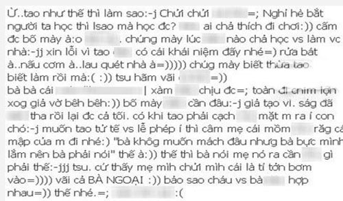 Cộng đồng mạng choáng váng khi một cô gái trẻ có nickname Quỳnh Anh ở gần khu vực Kim Mã, Hà Nội lên FB hỗn láo chửi bà ngoại, bố mẹ chỉ vì nghỉ hè mà vẫn bắt học và làm việc nhà. (Ảnh Tổng hợp)