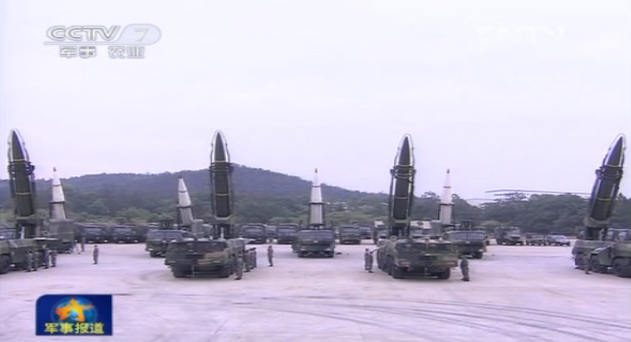 Hình ảnh Lữ đoàn tên lửa đạn đạo mới của Trung Quốc mà nước này đang muốn răn đe các nước tranh chấp chủ quyền ở Biển Đông