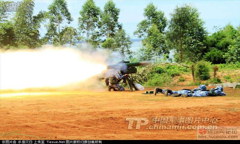 Hải quân Trung Quốc trong cuộc tập trận gần đây đã trình làng khá nhiều loại vũ khí mới