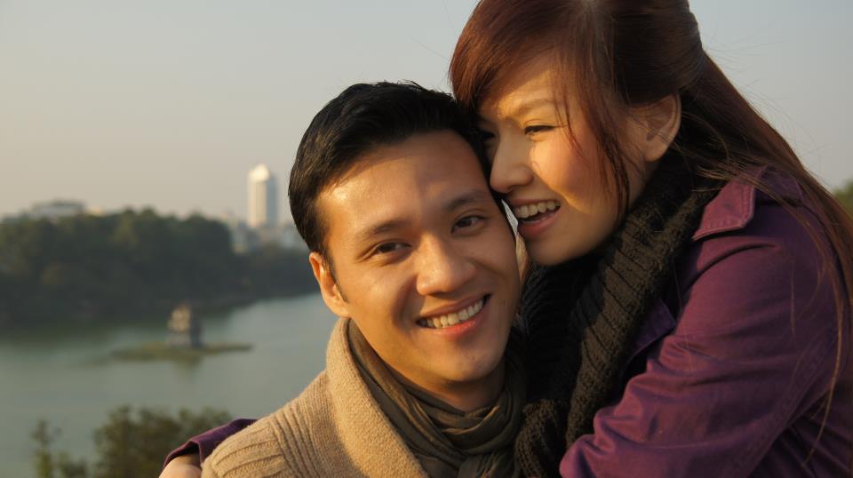 Đến khi đã cưới nhau, Đan Lê cũng luôn biết thể hiện tình cảm của mình với chồng