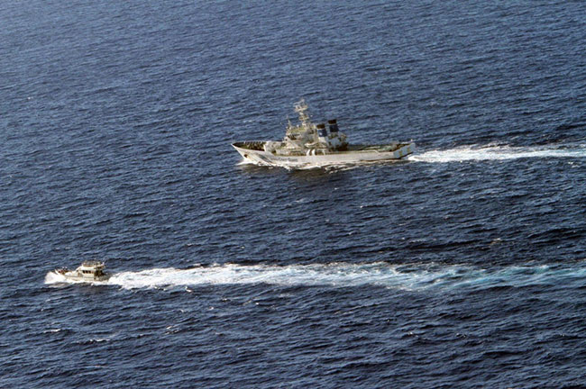  Cuộc đối đầu căng thẳng, Nhật Bản quyết tâm không để tàu Ngư chính Trung Quốc tiếp cận Senkaku 