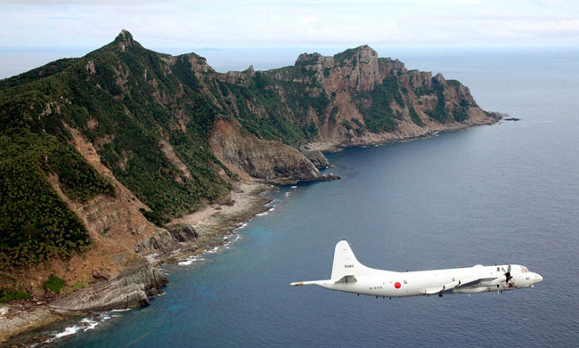 Máy bay trinh sát của Nhật Bản kiểm soát không phận khu vực nhóm đảo Senkaku (Theo GDVN/Xinhua, QQ)
