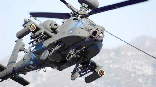 Trực thăng Apache là vũ khí tấn công dẫn đầu trong hỏa lực của quân đội Mỹ. Rất nhiều quốc gia khác như Anh, Israel hay Ả Rập Saudi cũng dùng Apache.