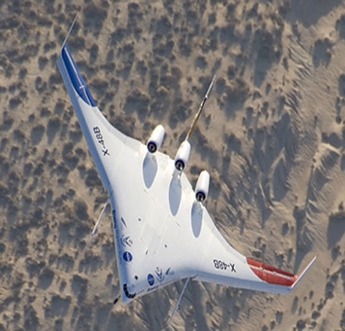 Với thiết kế đặc biệt X-48 có thể tạo được khoang chứa rộng hơn so với kiểu dáng của những loại máy bay truyền thống