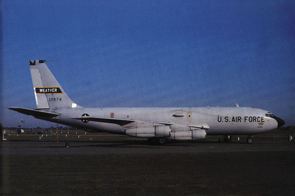 Bên cạnh RC-135 Mỹ còn sử dụng cả máy bay trinh sát WC-135