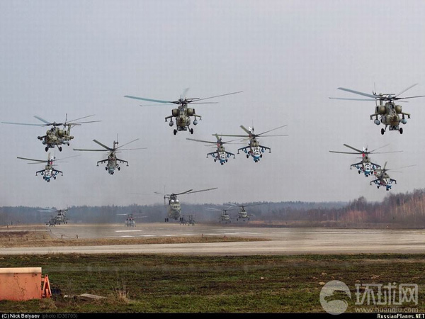 Dàn Mi-28 của Nga tung hoành trên... báo chí Trung Quốc