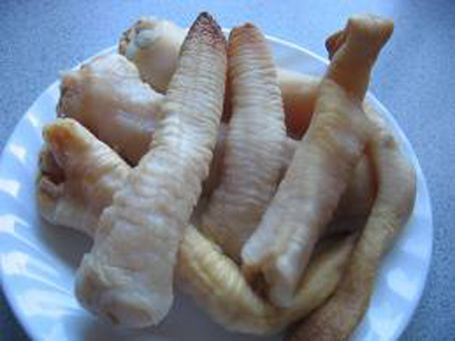 Cận cảnh vòi tu hài được sử dụng để chế biến món ăn.