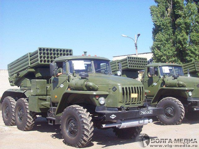 Toàn bộ số pháo phản lực mới được trang bị cho Lữ đoàn cơ giới độc lập số 20 Volgagrad đều là loại Tornado-G 122 mm.