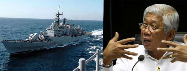 Cùng với đó, Bộ trưởng Quốc phòng Philippines - Voltaire Gazmin cho biết, chính phủ nước này cũng đầu tư tiền mua 2 tàu chiến thực sự từ Italia để nâng cao sức mạnh của hải quân trên biển Đông. Bộ trưởng Gazmin nói: 