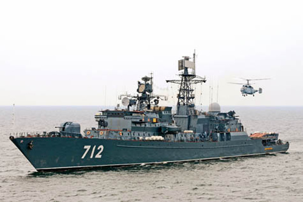 Các tàu chiến của Hạm đội Baltic của Hải quân Nga vẫn thường xuyên tiến hành tập trận bắn đạn thật nên sự hiệp đồng tác chiến và triển khai sức mạnh trên biển luôn diễn ra hết sức đồng bộ và nhanh chóng...