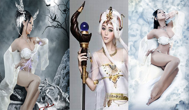  Với những shoot hình không thể hot hơn này, Lê Kiều Như đã bỏ xa Phạm Băng Băng trong tạo hình một nữ pháp sư game “Vua của vạn vua 3”