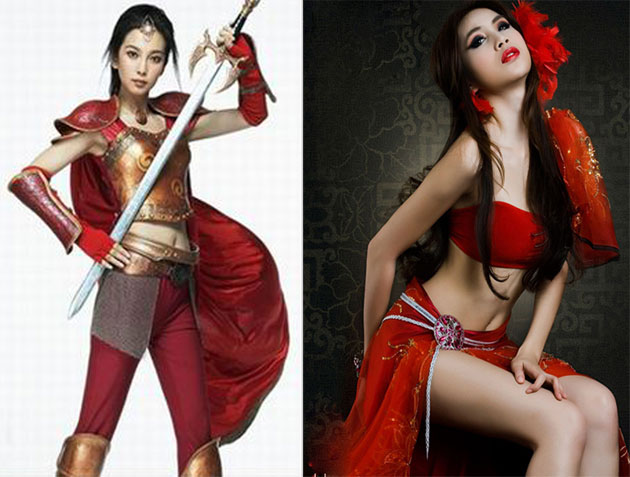 Đắc Kỷ đầy ma lực thách thức một hiệp khách Lý Băng Băng nhỏ bé, kín như bưng