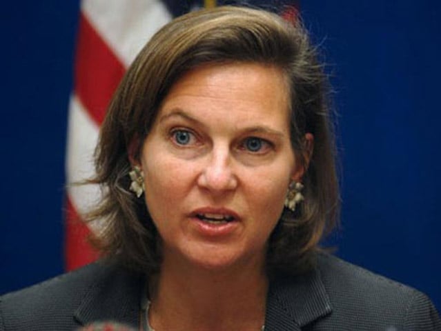  Người phát ngôn Bộ Ngoại giao Mỹ Victoria Nuland phát biểu trong cuộc họp báo tại Washington cho biết 