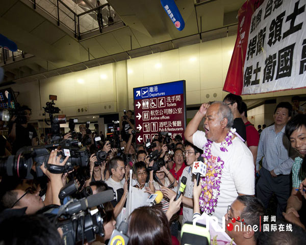 Giới chức Đặc khu hành chính Hồng Kông xác nhận cả 7 người đã về đến sân bay an toàn, khỏe mạnh.  