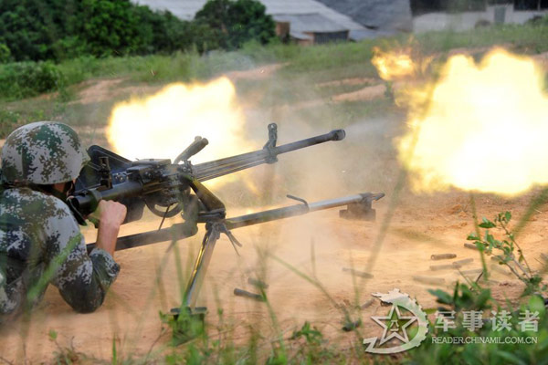 Uy lực khủng khiếp của loại súng máy được biên chế trong lực lượng bộ binh Trung Quốc