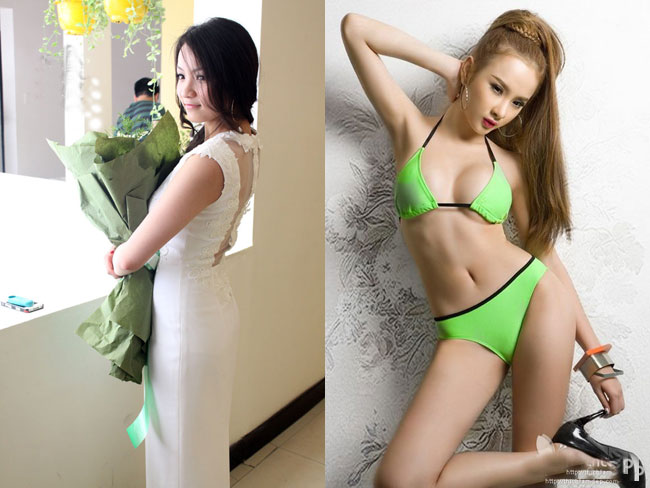 Thậm chí mới đây, Phương Trinh còn nâng mình lên một tầm mới với vài bộ ảnh chụp bikini hay nội ý 