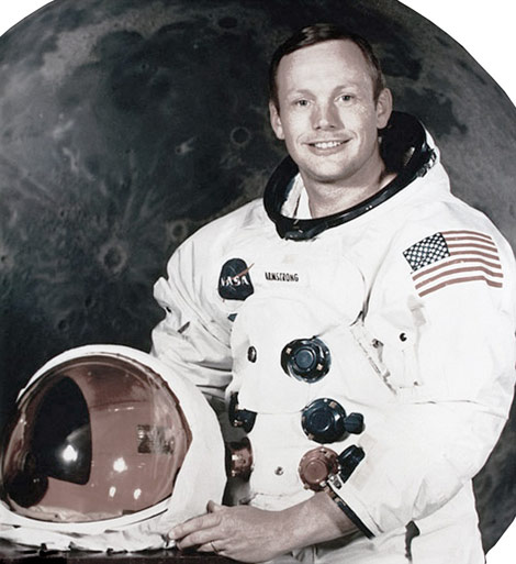 Neil Armstrong sinh ngày 5/8/1930 tại Wapakoneta thuộc bang Ohio
