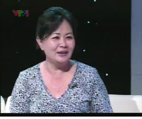 Chị Thanh Hương trong chương trình “Người đương thời”