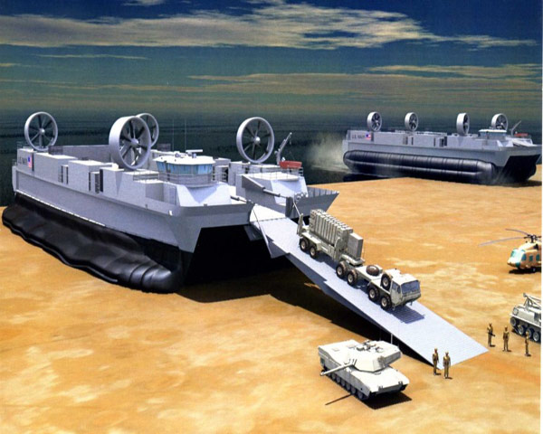 Tàu độ bộ T-CRAFT là một sản phẩm tàu đệm khí đổ bộ mới nhất của Hải quân Mỹ. Chúng dài khoảng 75,9 m, có thể mang tải từ 350 - 400 tấn hàng