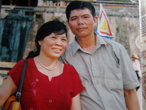  Vợ chồng chị Đặng Thị Liên - anh Trần Văn Phúc