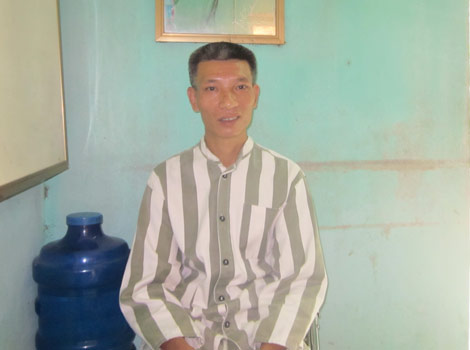 Phạm nhân Nguyễn Văn Quang.