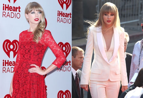Hai bộ trang phục tuyệt đẹp của Taylor Swift.