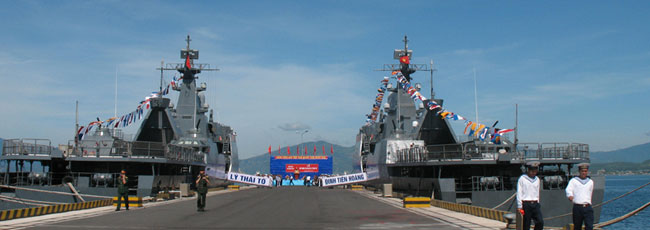 Năm 2011, Hải quân Việt Nam đã tiếp nhận hai tàu hộ vệ tên lửa Gepard 3.9 do Nga đóng mang tên chiến hạm Đinh Tiên Hoàng và Lý Thái Tổ, góp phần làm tăng khả năng, sức mạnh quản lý bảo vệ chủ quyền biển, đảo, thềm lục địa của Tổ quốc.
