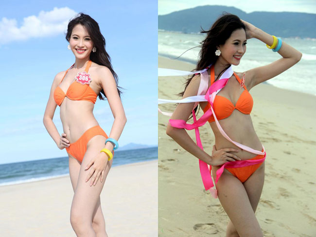  Hoa hậu Thu Thảo cao 1m73 với số đo 3 vòng 83-60-90 