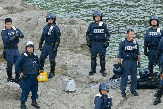 Hiện lực lượng cảnh sát biển Nhật Bản đang phải căng mình ra bảo vệ Senkaku khỏi những đợt xâm nhập liên tiếp của tàu Trung Quốc và Đài Loan.