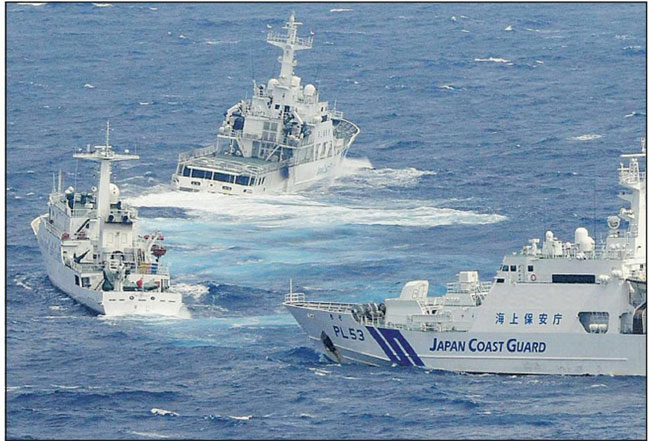 Cảnh sát biển Nhật Bản đã được đặt trong tình trạng báo động cao nhất trong ba tuần kể từ khi chính phủ Nhật Bản mua và quốc hữu hóa ba hòn đảo trong nhóm đảo Senkaku vào ngày 11/9,