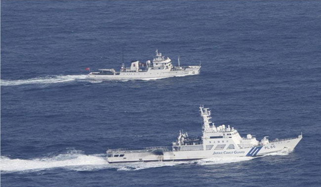 Nhật Bản có toàn bộ 11 Vùng Cảnh sát biển để huy động tàu bè cần thiết ra tuần tra trên vùng biển quanh Senkaku. Thông thường, tàu tuần tra của Cảnh sát biển có nhiệm vụ tìm kiếm cứu nạn trên biển và đảm bảo an toàn hàng hải.