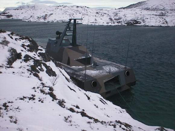 Tầu tuần tra Skjold được thiết kế để có thể hoạt động được trong mọi điều kiện thời tiết khác nhau...