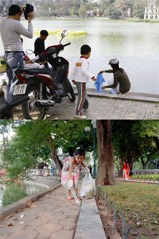 Không lăn tăn khi vứt rác nhưng có lẽ khi xem lại những hình ảnh này, nhiều người Việt sẽ cảm thấy xấu hổ nhìn lại chính mình. 