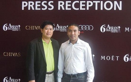 Phước Sang và doanh nhân Chung Minh - người đã tố Phước Sang quỵt nợ
