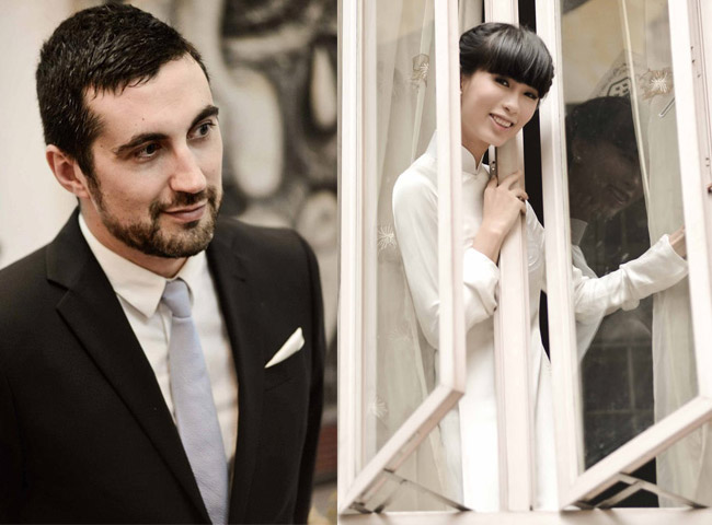 Chuyện tình của Hà Đăng với chàng Tây được bạn bè trong giới bàn tán trong vài năm nay, ai cũng ngưỡng mộ mối tình đẹp của cặp đôi trai tài - gái sắc.