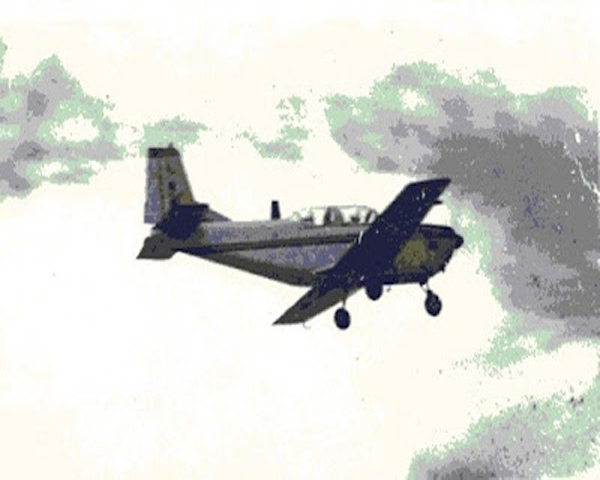 Bức ảnh chụp chiếc máy bay đầu tiên do nền Quốc phòng Việt Nam sản xuất cách đây 20 năm