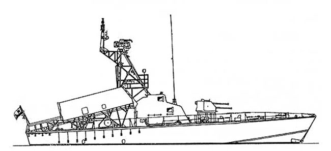 Tàu tên lửa project 183R lớp Komar do Liên Xô thiết kế từ đầu những năm 1950 dành cho nhiệm vụ duy nhất tấn công tiêu diệt chiến hạm bằng tên lửa hành trình chống tàu. Đây là tàu tên lửa đầu tiên trên thế giới.