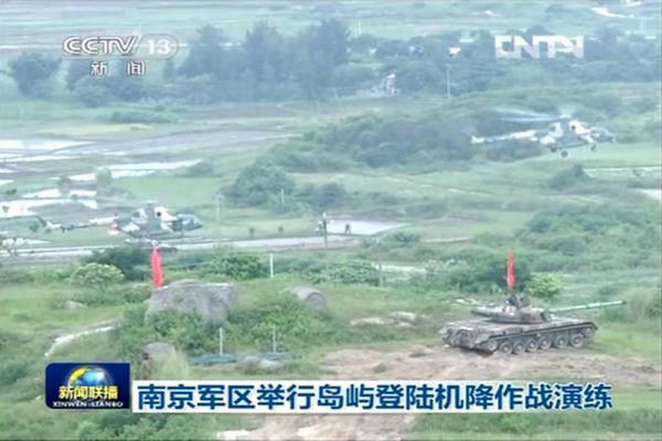 Trung Quốc vốn rất tự hào với lực lượng trực thăng của nước này có khả năng nhanh chóng làm chủ tình hình từ trên không trong những cuộc diễn tập đổ bộ chiếm đảo.