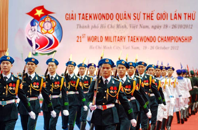 Cùng với việc được CISM giao đăng cai tổ chức Giải Taekwondo quân sự thế giới lần thứ 21, Quân đội nhân dân Việt Nam còn được CISM chỉ định đưa thêm nội dung quyền vào thi đấu. 