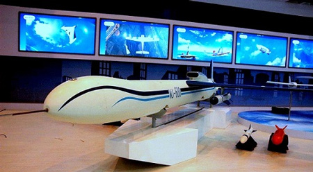 Trung Quốc trình lại loại UAV có thể mang được 2 loại tên lửa