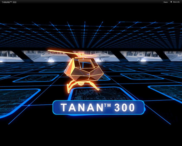 Hình ảnh mô phỏng thiết kế 3D của Tanan-300.
