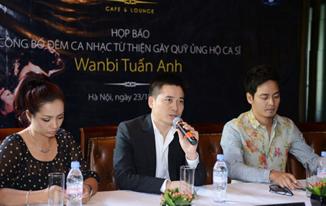 Ngày 23/10, tại Hà Nội đã diễn ra buổi họp báo giới thiệu đêm nhạc giúp đỡ ca sĩ Wanbi Tuấn Anh tại Hà Nội. Đêm nhạc này do các nghệ sĩ phía Bắc tổ chức với sự tham gia: Hồng Nhung, Thái Thùy Linh, Quỳnh Nga... và nhiều tên tuổi khác.