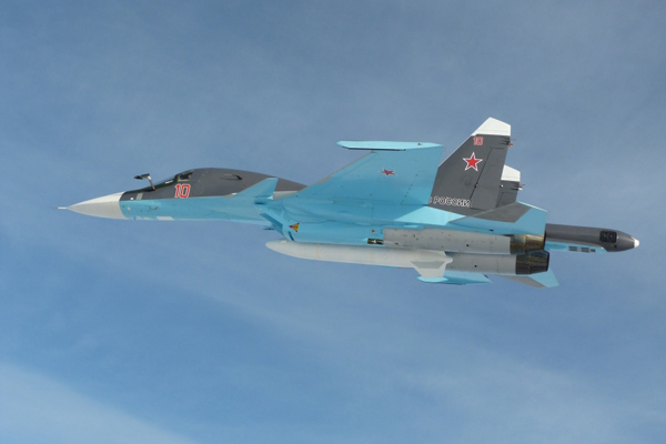 Một loại chiến cơ khác đã tạo dựng nên uy thế của không quân Nga trên bầu trời chính là dòng máy bay tấn công thế hệ mới Su-34.